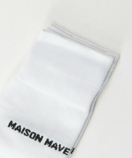 BEAUTY&YOUTH UNITED ARROWS / ビューティー&ユース ユナイテッドアローズ ソックス | 【WEB限定】＜MAISON MAVERICK PRESENTS＞ロゴ 5SET ソックス | 詳細7