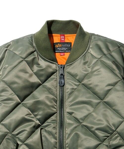 ＜ALPHA INDUSTRIES × monkey time＞ QUILTED MA1/フライトジャケット