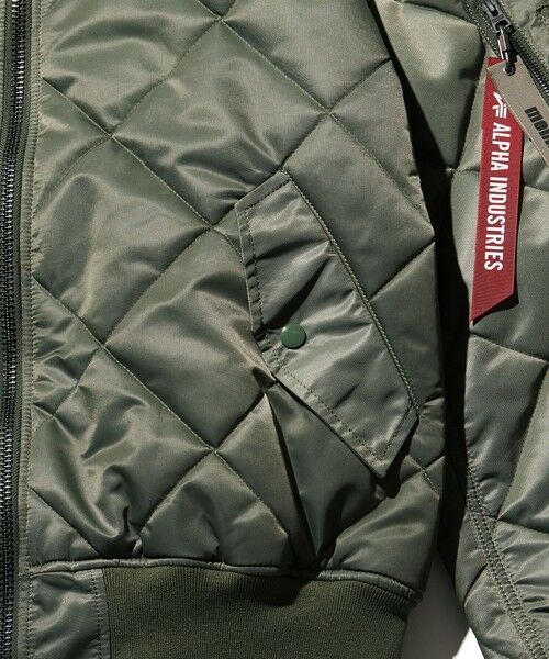ALPHA INDUSTRIES × monkey time＞ QUILTED MA1/フライトジャケット ...