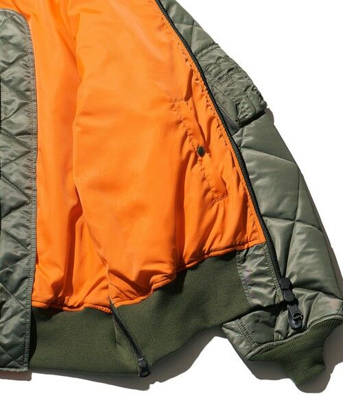 BEAUTY&YOUTH UNITED ARROWS / ビューティー&ユース ユナイテッドアローズ ブルゾン | ＜ALPHA INDUSTRIES × monkey time＞ QUILTED MA1/フライトジャケット | 詳細30