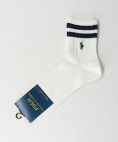 ＜POLO RALPH LAUREN＞ LINE SOCKS/ソックス