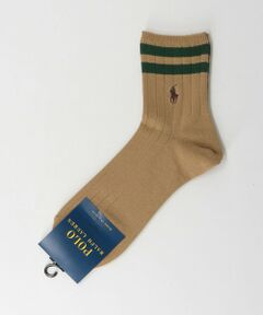 ＜POLO RALPH LAUREN＞ LINE SOCKS/ソックス