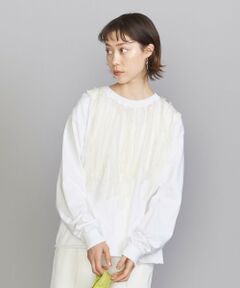 【WEB限定】＜dahl'ia＞リメイクロングスリーブカットソー -ウォッシャブル- ∴