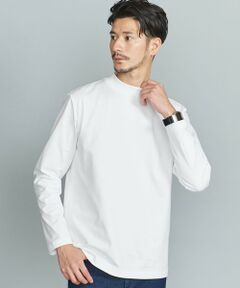 【WEB限定 WARDROBE SMART】 by クリア ガスコットン モックネック カットソー