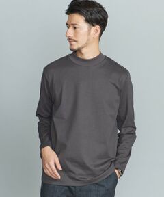 【WEB限定 WARDROBE SMART】 by クリア ガスコットン モックネック カットソー