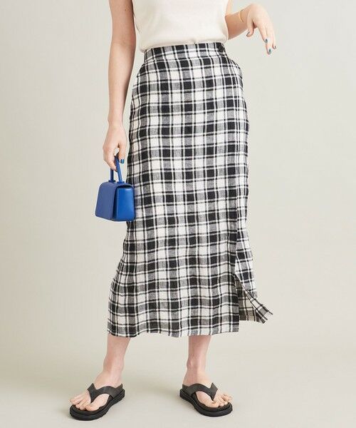 セール Web限定 By フレンチリネン ラップタイトスカート ウォッシャブル ロング マキシ丈スカート Beauty Youth United Arrows ビューティ ユース ユナイテッドアローズ ファッション通販 タカシマヤファッションスクエア