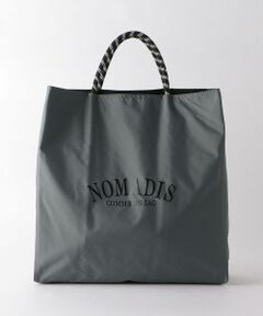 ＜NOMADIS＞SAC ロゴ リバーシブル トートバッグ L