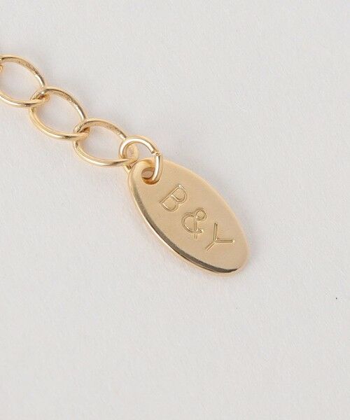 BEAUTY&YOUTH UNITED ARROWS / ビューティー&ユース ユナイテッドアローズ ネックレス・ペンダント・チョーカー | Uモチーフ チェーン ネックレス | 詳細7