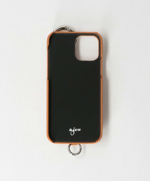 BEAUTY&YOUTH UNITED ARROWS / ビューティー&ユース ユナイテッドアローズ モバイルケース | ＜AJEW＞CADENAS レザー×チェック iPhone 12/12Proケース | 詳細3