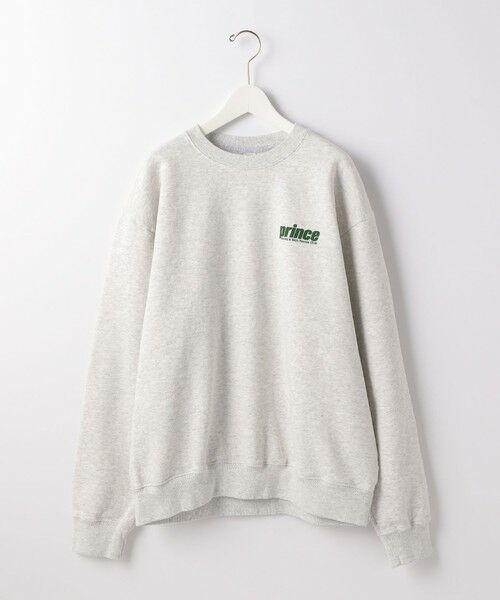 Sporty&Rich × PRINCE＞ SPORTY CREW NECK GR/スウェット （カットソー