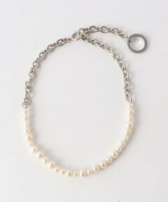 ＜DRESSEDUNDRESSED＞ PEARL CH NECKLACE/ネックレス