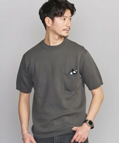 【WEB限定 WARDROBE SMART】by KOKIN 1ポケット ニット Tシャツ