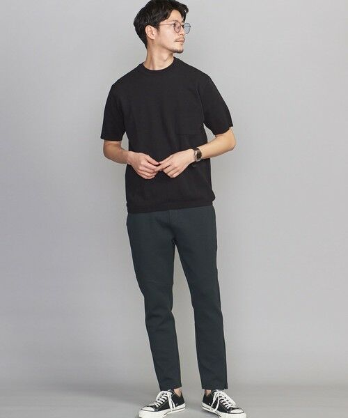 BEAUTY&YOUTH UNITED ARROWS / ビューティー&ユース ユナイテッドアローズ ニット・セーター | 【WEB限定 WARDROBE SMART】by KOKIN 1ポケット ニット Tシャツ | 詳細3