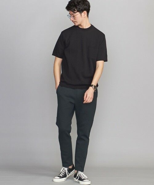 BEAUTY&YOUTH UNITED ARROWS / ビューティー&ユース ユナイテッドアローズ ニット・セーター | 【WEB限定 WARDROBE SMART】by KOKIN 1ポケット ニット Tシャツ | 詳細4