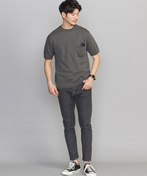 BEAUTY&YOUTH UNITED ARROWS / ビューティー&ユース ユナイテッドアローズ ニット・セーター | 【WEB限定 WARDROBE SMART】by KOKIN 1ポケット ニット Tシャツ | 詳細19