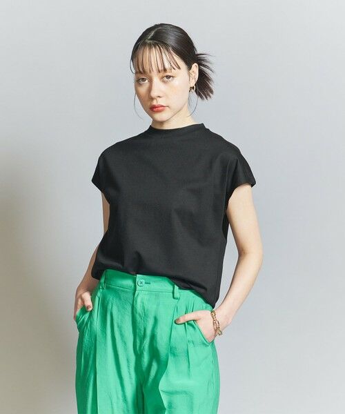 BEAUTY&YOUTH UNITED ARROWS / ビューティー&ユース ユナイテッドアローズ Tシャツ | クルーネックフレンチスリーブカットソー | 詳細13