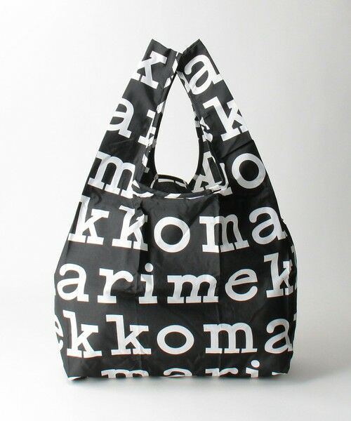 BEAUTY&YOUTH UNITED ARROWS / ビューティー&ユース ユナイテッドアローズ エコバッグ | 【WEB限定】＜marimekko(マリメッコ)＞ロゴ スマート バッグ | 詳細3