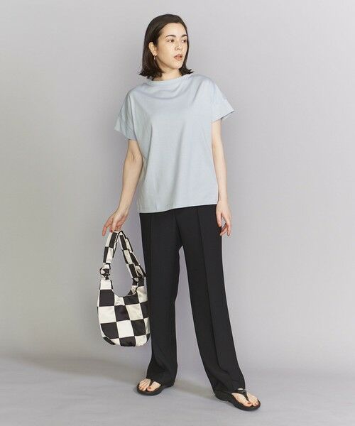 BEAUTY&YOUTH UNITED ARROWS / ビューティー&ユース ユナイテッドアローズ カットソー | ＜handvaerk＞ボトルネック ショートスリーブ カットソー | 詳細9