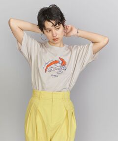 ＜SUPP.NO ONE ELSE＞コットン プリント Tシャツ