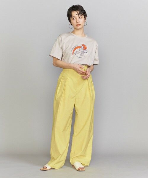 BEAUTY&YOUTH UNITED ARROWS / ビューティー&ユース ユナイテッドアローズ Tシャツ | ＜SUPP.NO ONE ELSE＞コットン プリント Tシャツ | 詳細6