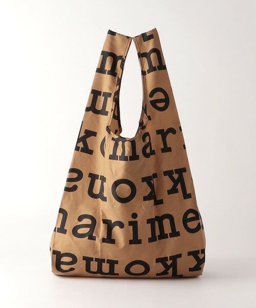 BEAUTY&YOUTH UNITED ARROWS / ビューティー&ユース ユナイテッドアローズ エコバッグ | 【WEB限定】＜marimekko(マリメッコ)＞ロゴ スマート バッグ/ブラウン | 詳細2