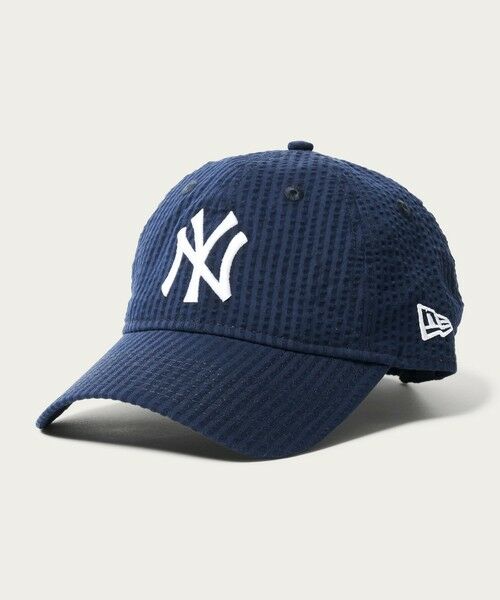 別注】 ＜NEW ERA＞ 9TWENTY SEERSUCKER NAVY/キャップ （キャップ