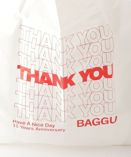 BEAUTY&YOUTH UNITED ARROWS / ビューティー&ユース ユナイテッドアローズ エコバッグ | ＜BAGGU＞THANK YOU 15th アニバーサリー ポケッタブルバッグ/STANDARD | 詳細6