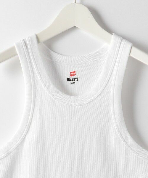 BEAUTY&YOUTH UNITED ARROWS / ビューティー&ユース ユナイテッドアローズ カットソー | ＜HANES＞ BEEFY TANK TOP/タンクトップ | 詳細2