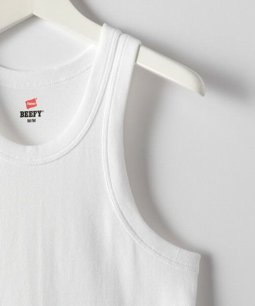 BEAUTY&YOUTH UNITED ARROWS / ビューティー&ユース ユナイテッドアローズ カットソー | ＜HANES＞ BEEFY TANK TOP/タンクトップ | 詳細3