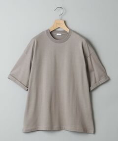 BEAUTY&YOUTH UNITED ARROWS / ビューティー&ユース ユナイテッドアローズ カットソー | 【WEB限定】ロールアップ ワイド テーパード Tシャツ -MADE IN JAPAN-