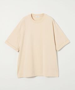 BEAUTY&YOUTH UNITED ARROWS / ビューティー&ユース ユナイテッドアローズ カットソー | 【WEB限定】ロールアップ ワイド テーパード Tシャツ -MADE IN JAPAN-