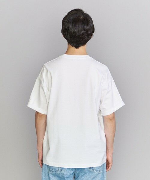 BEAUTY&YOUTH UNITED ARROWS / ビューティー&ユース ユナイテッドアローズ カットソー | 【WEB限定】ロールアップ ワイド テーパード Tシャツ -MADE IN JAPAN- | 詳細7