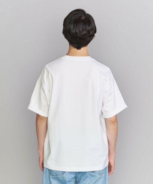 BEAUTY&YOUTH UNITED ARROWS / ビューティー&ユース ユナイテッドアローズ カットソー | 【WEB限定】ロールアップ ワイド テーパード Tシャツ -MADE IN JAPAN- | 詳細3