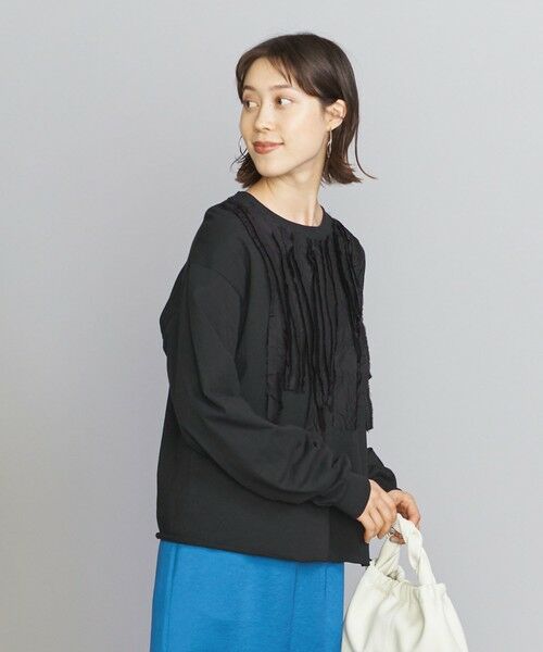 BEAUTY&YOUTH UNITED ARROWS / ビューティー&ユース ユナイテッドアローズ カットソー | 【WEB限定】＜dahl'ia＞リメイク ロングスリーブ プルオーバー | 詳細4