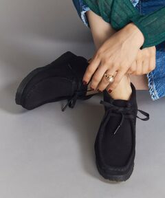 ＜Clarks＞スエード ワラビーブーツ