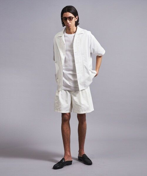 BEAUTY&YOUTH UNITED ARROWS / ビューティー&ユース ユナイテッドアローズ シャツ・ブラウス | ＜monkey time＞ TWILL EMBROIDERY OPEN SHIRT/シャツ | 詳細10