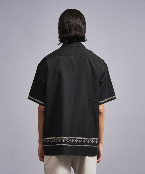 BEAUTY&YOUTH UNITED ARROWS / ビューティー&ユース ユナイテッドアローズ シャツ・ブラウス | ＜monkey time＞ TWILL EMBROIDERY OPEN SHIRT/シャツ | 詳細18