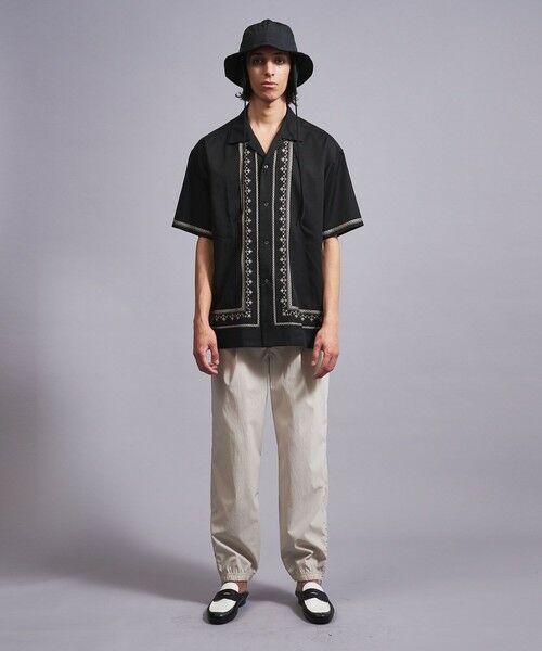 BEAUTY&YOUTH UNITED ARROWS / ビューティー&ユース ユナイテッドアローズ シャツ・ブラウス | ＜monkey time＞ TWILL EMBROIDERY OPEN SHIRT/シャツ | 詳細25