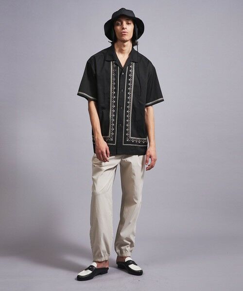 BEAUTY&YOUTH UNITED ARROWS / ビューティー&ユース ユナイテッドアローズ シャツ・ブラウス | ＜monkey time＞ TWILL EMBROIDERY OPEN SHIRT/シャツ | 詳細26