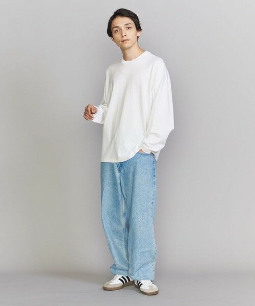 BEAUTY&YOUTH UNITED ARROWS / ビューティー&ユース ユナイテッドアローズ カットソー | 【WEB限定】フィッシュ ロングスリーブ Tシャツ -MADE IN JAPAN- | 詳細2