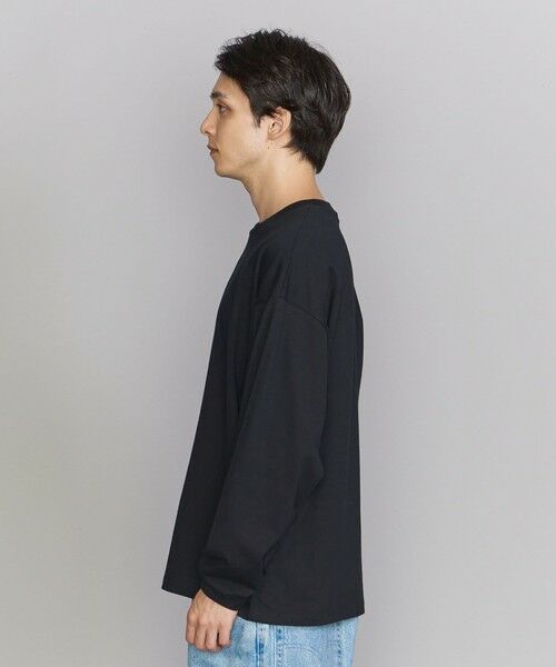 BEAUTY&YOUTH UNITED ARROWS / ビューティー&ユース ユナイテッドアローズ カットソー | 【WEB限定】フィッシュ ロングスリーブ Tシャツ -MADE IN JAPAN- | 詳細9