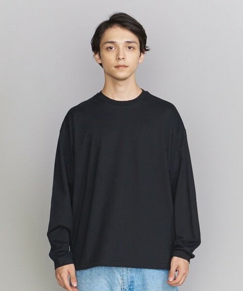 BEAUTY&YOUTH UNITED ARROWS / ビューティー&ユース ユナイテッドアローズ カットソー | 【WEB限定】フィッシュ ロングスリーブ Tシャツ -MADE IN JAPAN- | 詳細8