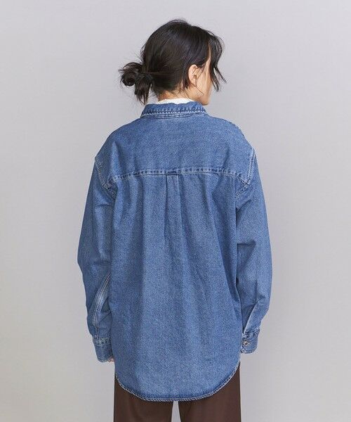 BEAUTY&YOUTH UNITED ARROWS / ビューティー&ユース ユナイテッドアローズ シャツ・ブラウス | ＜LEVI’S(リーバイス)＞SILVER TAB オーバー デニムシャツ | 詳細3