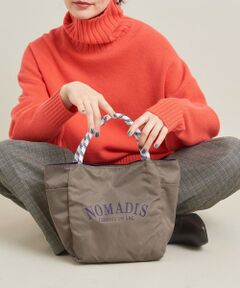 【別注】＜NOMADIS＞SAC ロゴ リバーシブル ミニ トートバッグ