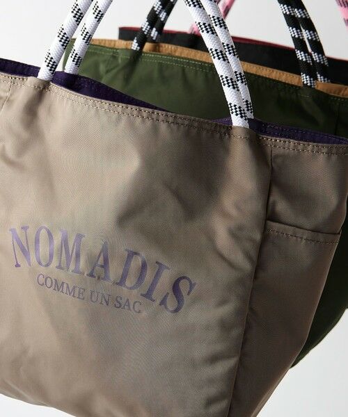 BEAUTY&YOUTH UNITED ARROWS / ビューティー&ユース ユナイテッドアローズ トートバッグ | 【別注】＜NOMADIS＞SAC ロゴ リバーシブル ミニ トートバッグ | 詳細16