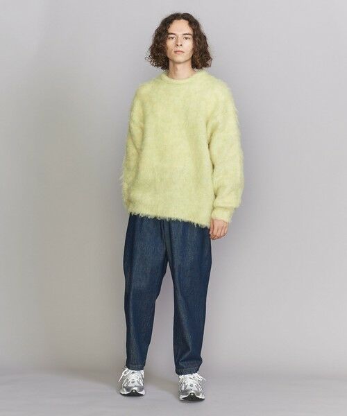 BEAUTY&YOUTH UNITED ARROWS / ビューティー&ユース ユナイテッドアローズ ニット・セーター | 【WEB限定】スーパーシャギー クルーネック ニット | 詳細20