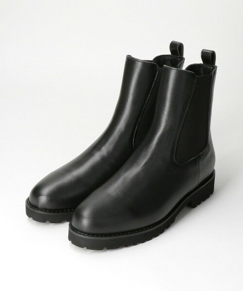 定価参考24590円COACH LEVY LTHR BOOTIE サイドゴアブーツ