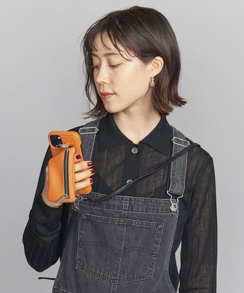 BEAUTY&YOUTH UNITED ARROWS / ビューティー&ユース ユナイテッドアローズ モバイルケース | ＜ajew＞CADENAS ストラップ iPhone13 ケース | 詳細15