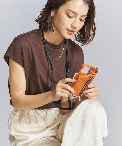 BEAUTY&YOUTH UNITED ARROWS / ビューティー&ユース ユナイテッドアローズ モバイルケース | ＜ajew＞CADENAS ストラップ iPhone13 ケース | 詳細16