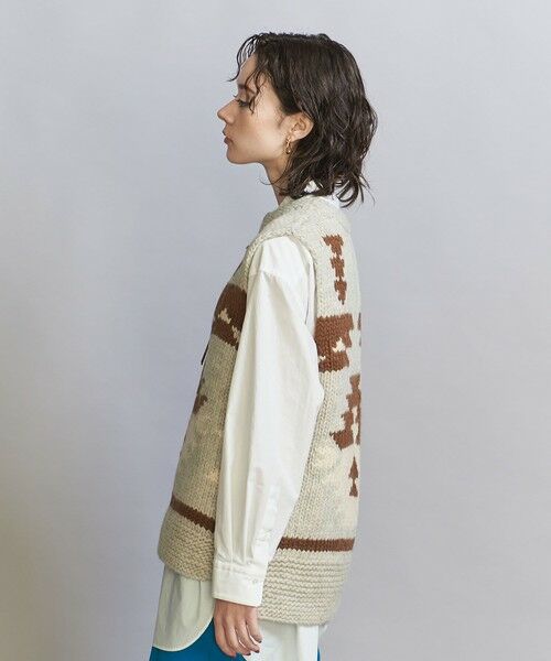 BEAUTY&YOUTH UNITED ARROWS / ビューティー&ユース ユナイテッドアローズ ニット・セーター | ＜ADAWAS＞カウチン ベスト | 詳細2